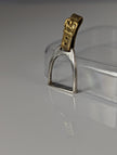Silver Steed Stirrup Silver Pendant