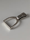 Silver Steed Stirrup Silver Pendant