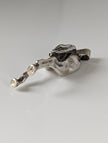 Silver Steed Hindquarters Silver Pendant