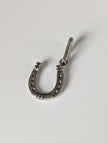 Silver Steed Lucky Horseshoe Silver Pendant