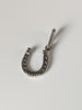Silver Steed Lucky Horseshoe Silver Pendant