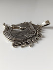 Silver Steed Mustang Horse Head Silver Pendant