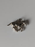 Silver Steed Galloping Horse Silver Pendant
