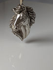 Silver Steed Signature Horse head Pendant