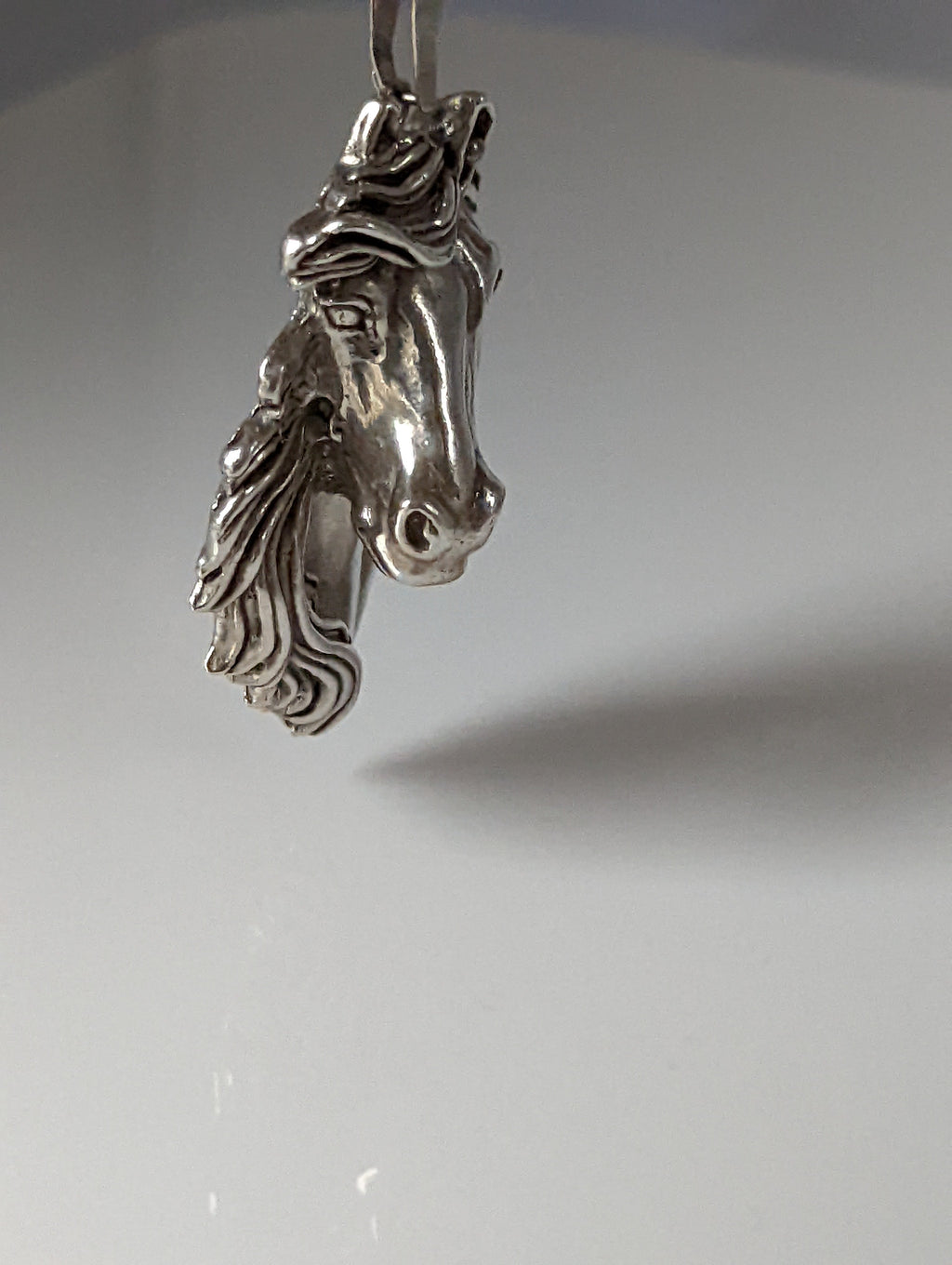 Silver Steed Signature Horse head Pendant