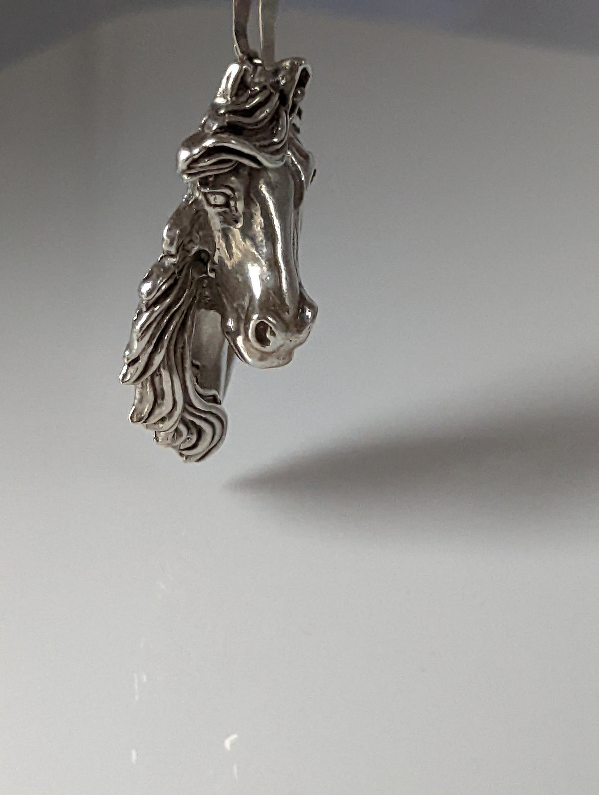 Silver Steed Signature Horse head Pendant