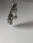 Silver Steed Signature Horse head Pendant