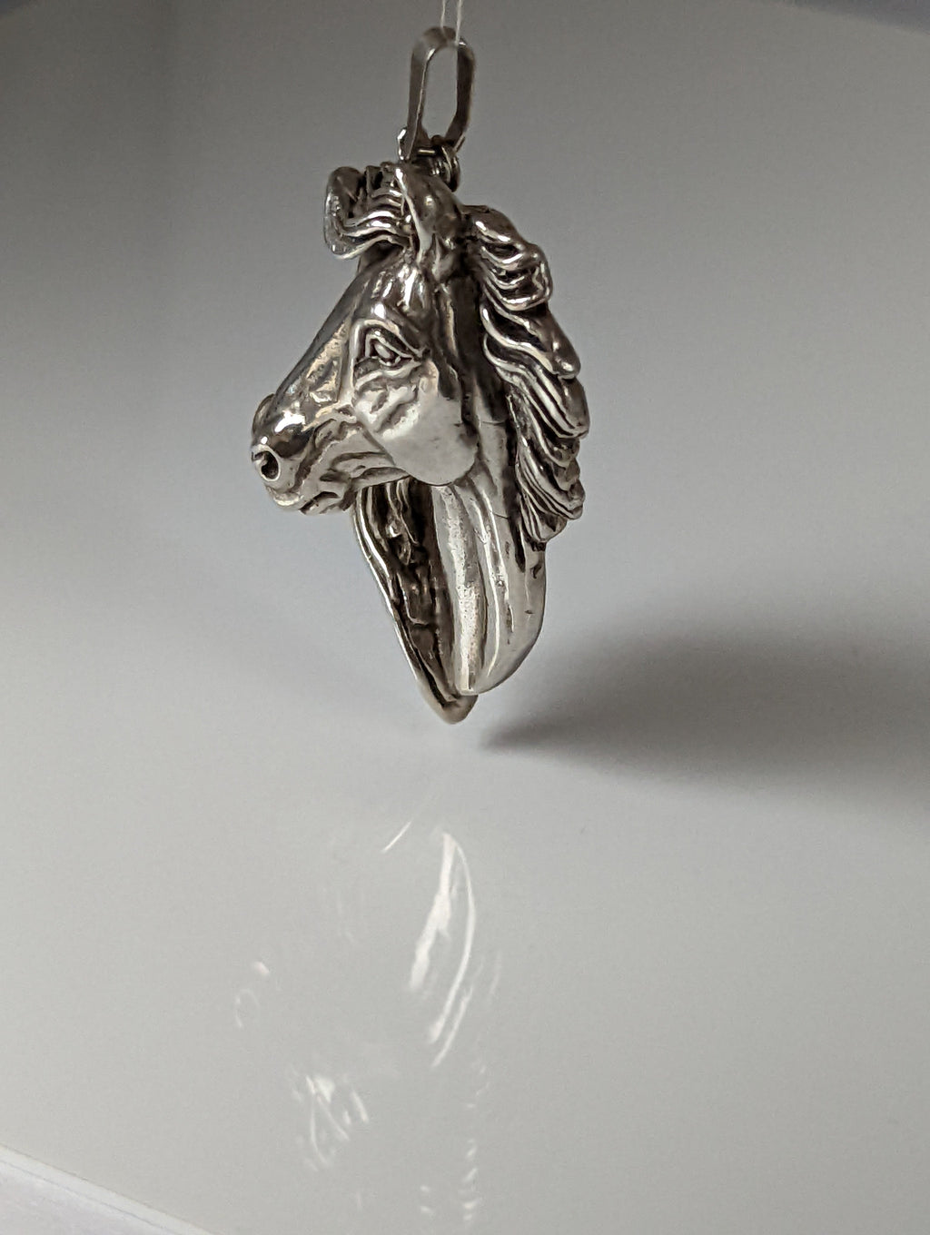 Silver Steed Signature Horse head Pendant