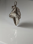 Silver Steed Signature Horse head Pendant