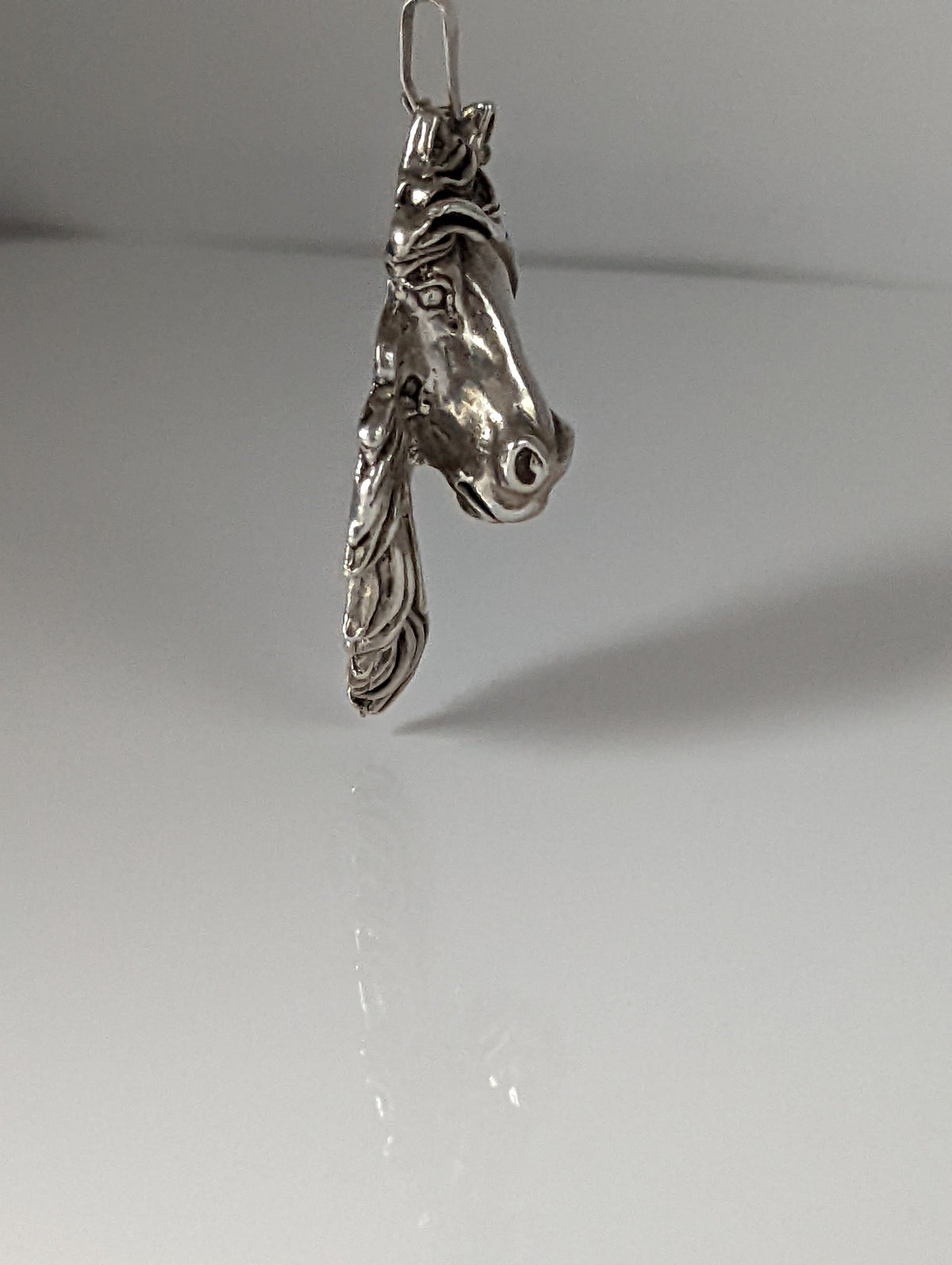 Silver Steed Signature Horse head Pendant