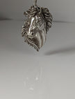 Silver Steed Signature Horse head Pendant