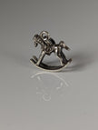 Silver Steed Rocking Horse Silver Pendant