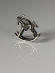 Silver Steed Rocking Horse Silver Pendant