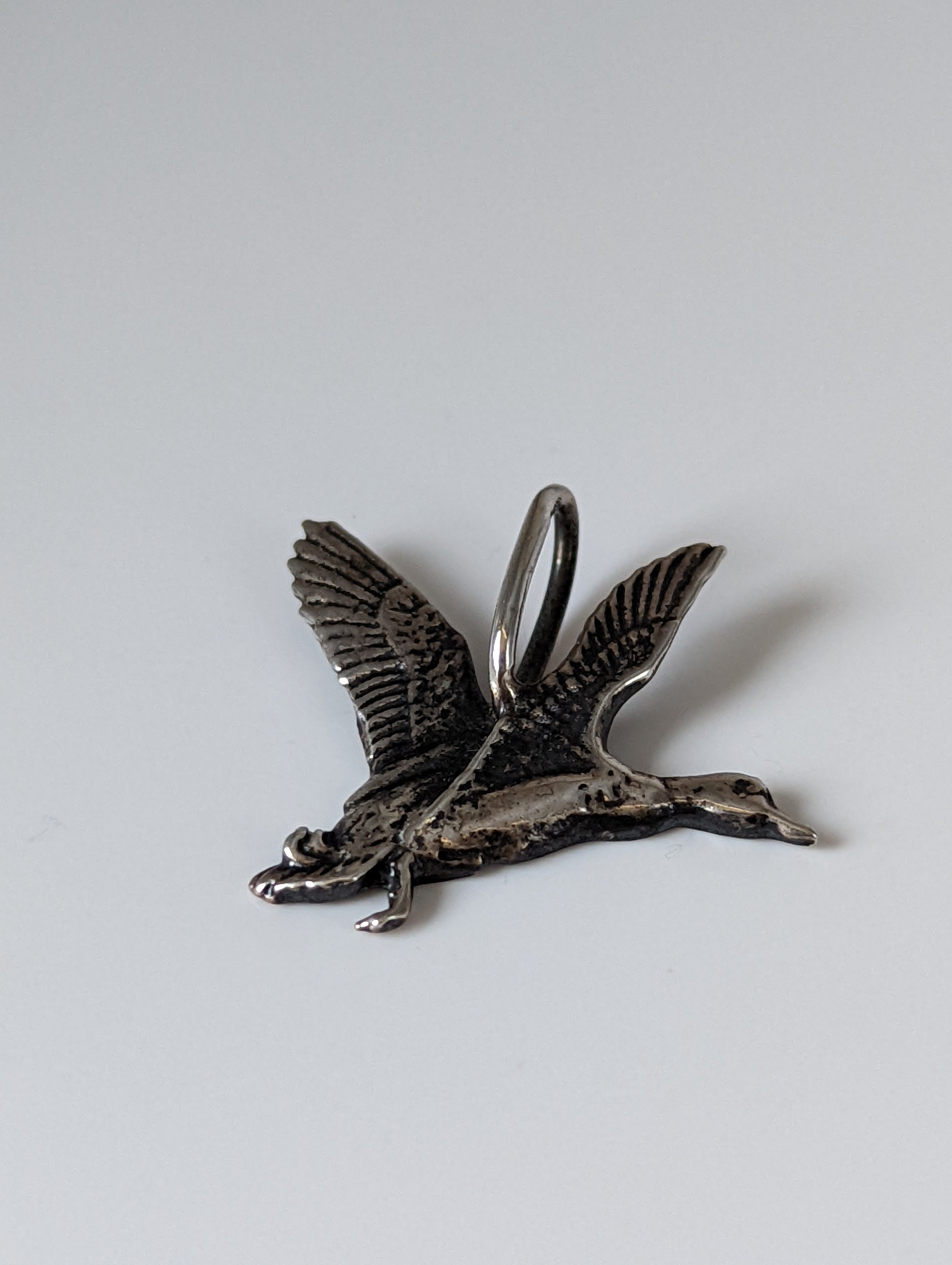 Silver Steed Malard Silver Pendant