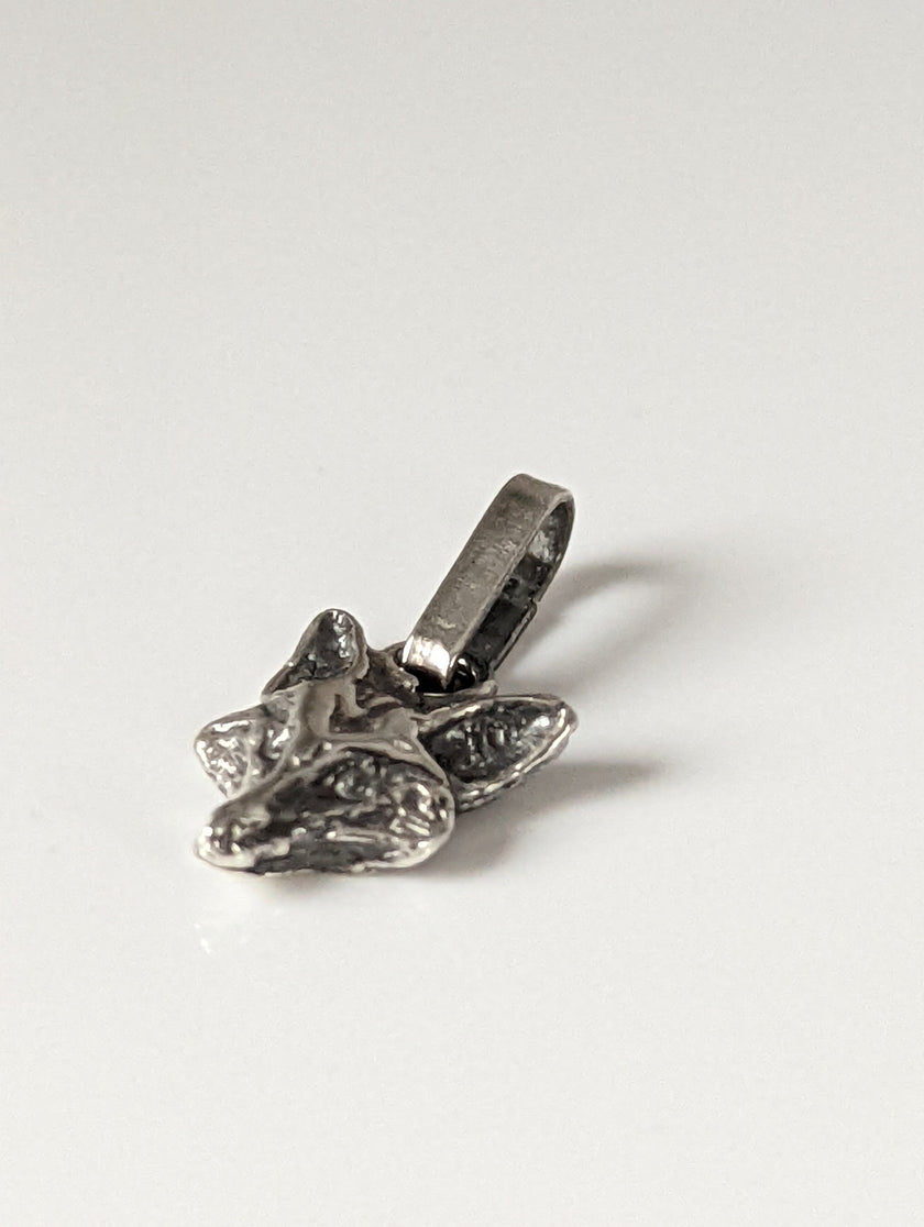 Silver Steed Fox Silver Pendant