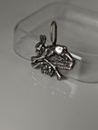 Silver Steed Rabbit Hunting Silver Pendant