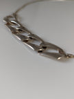 Silver Steed Chain Link Necklace