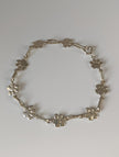 Silver Steed Paw Print Silver Bracelet