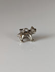 Silver Steed Terrier Silver Pendant