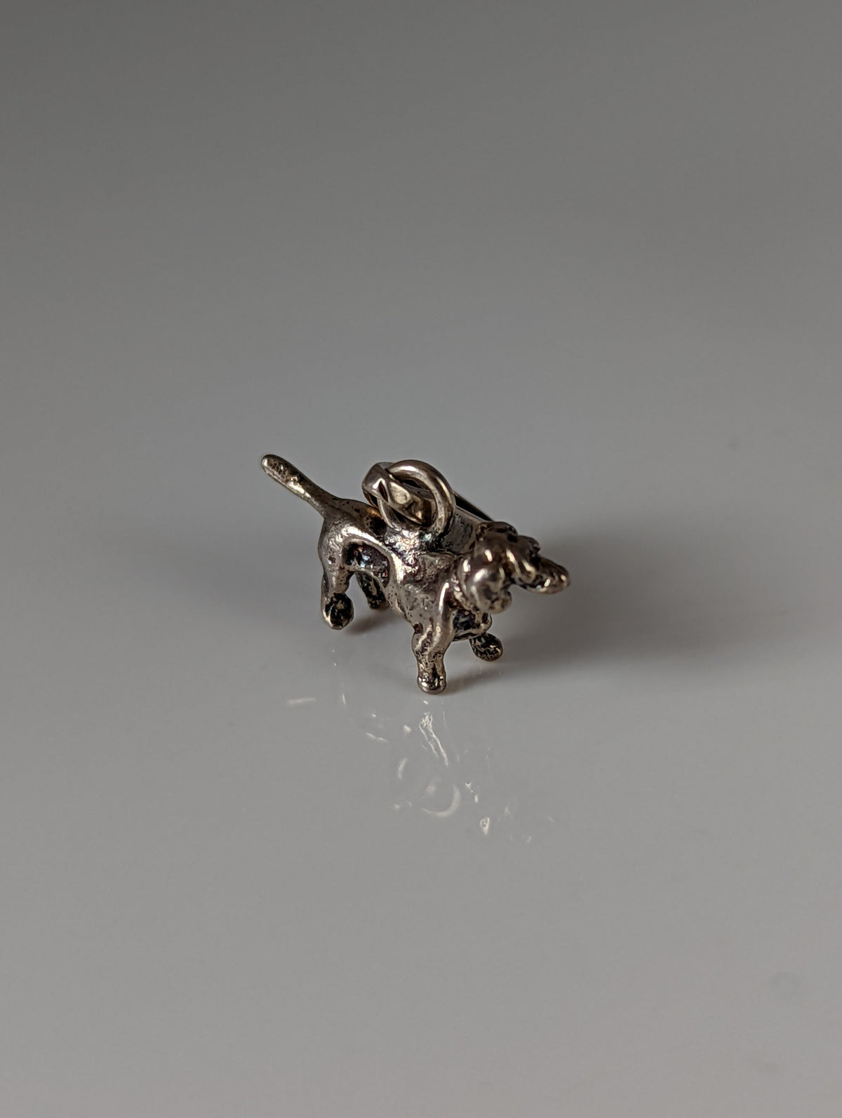 Silver Steed Dachshund Silver Pendant