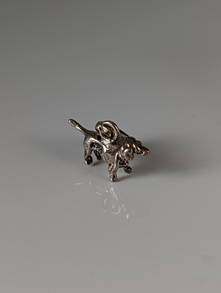 Silver Steed Dachshund Silver Pendant