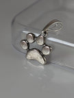 Silver Steed Paw Print Silver Pendant