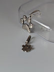 Silver Steed Paw Print Silver Pendant