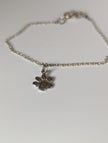 Silver Steed Paw Print Charm Silver Bracelet