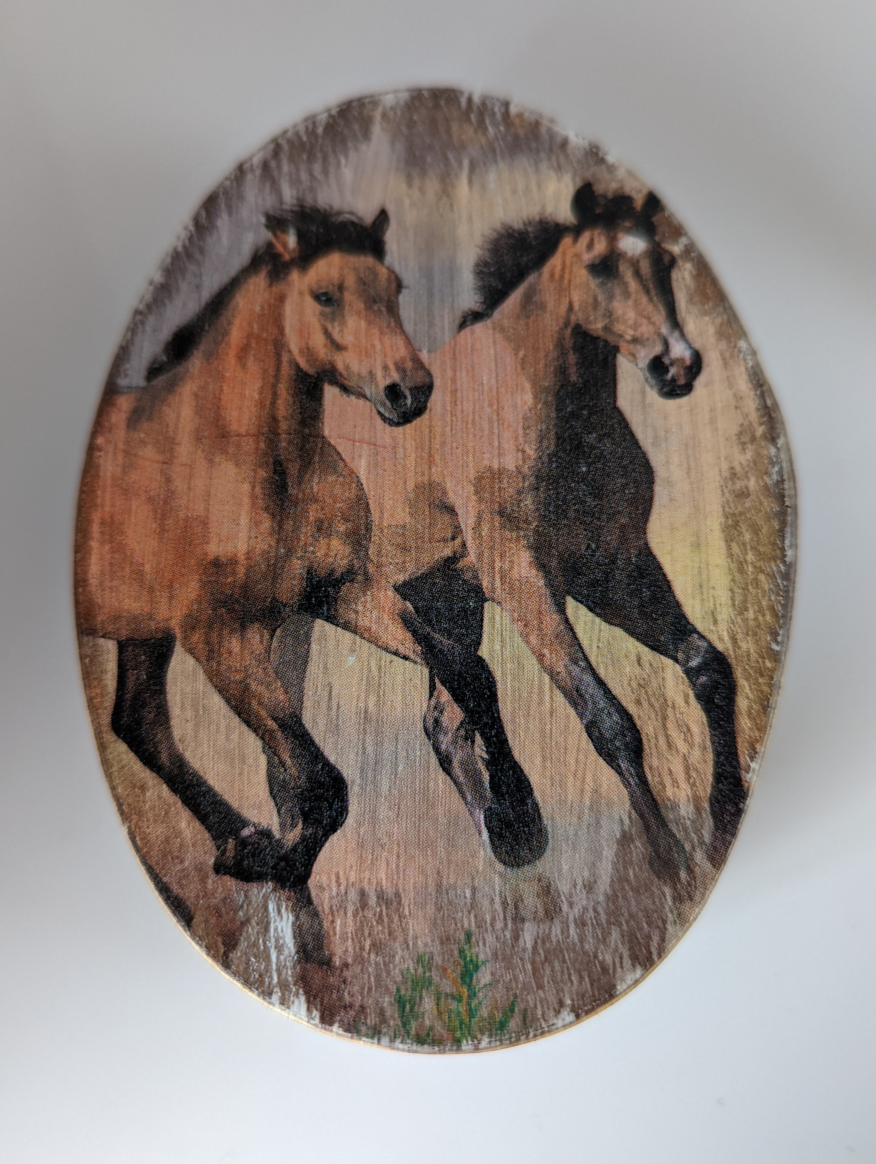 Silver Steed Jewellery Oval Boxes