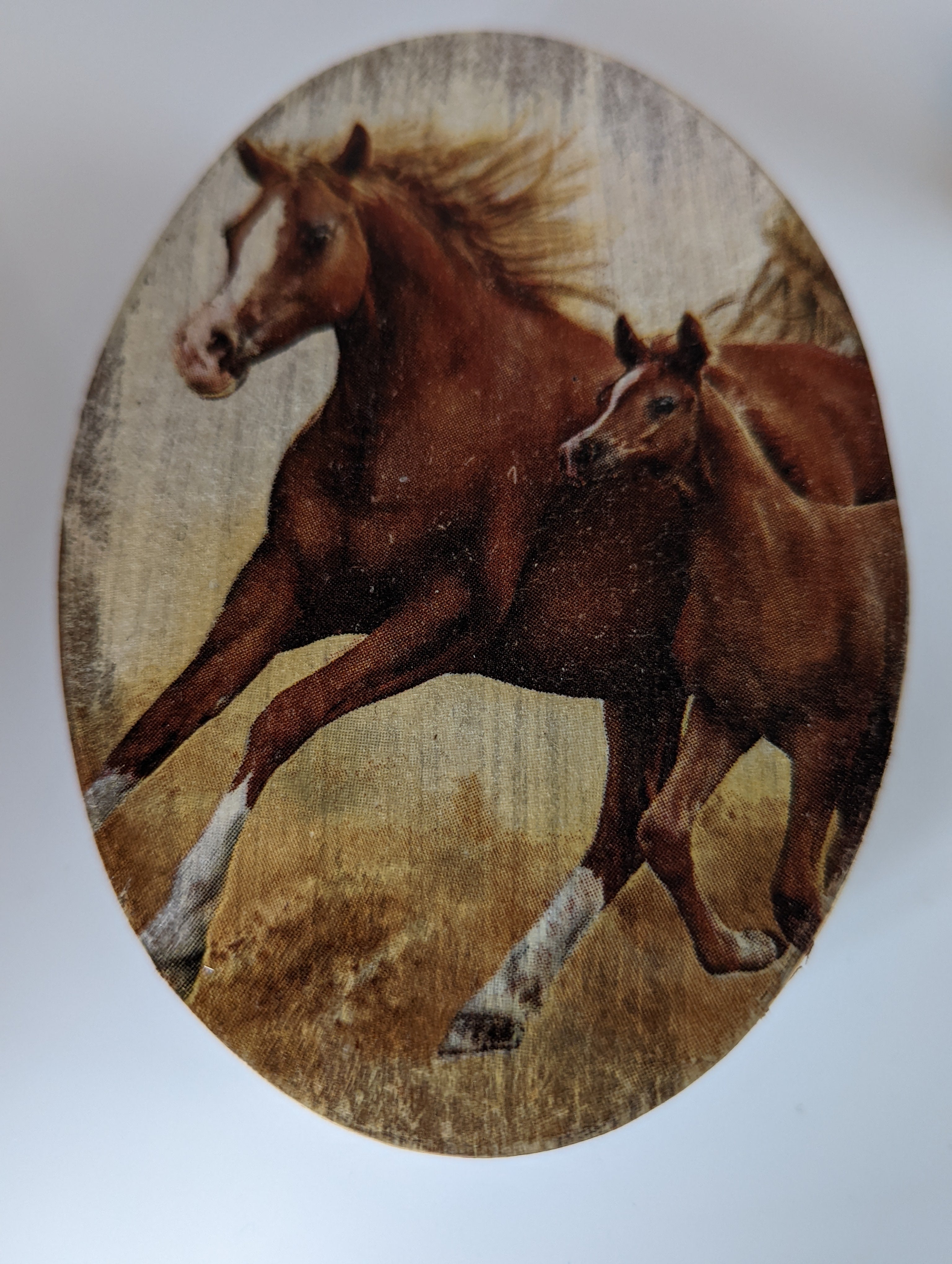 Silver Steed Jewellery Oval Boxes