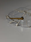 Silver Steed Elegant Hoof Nails Necklace