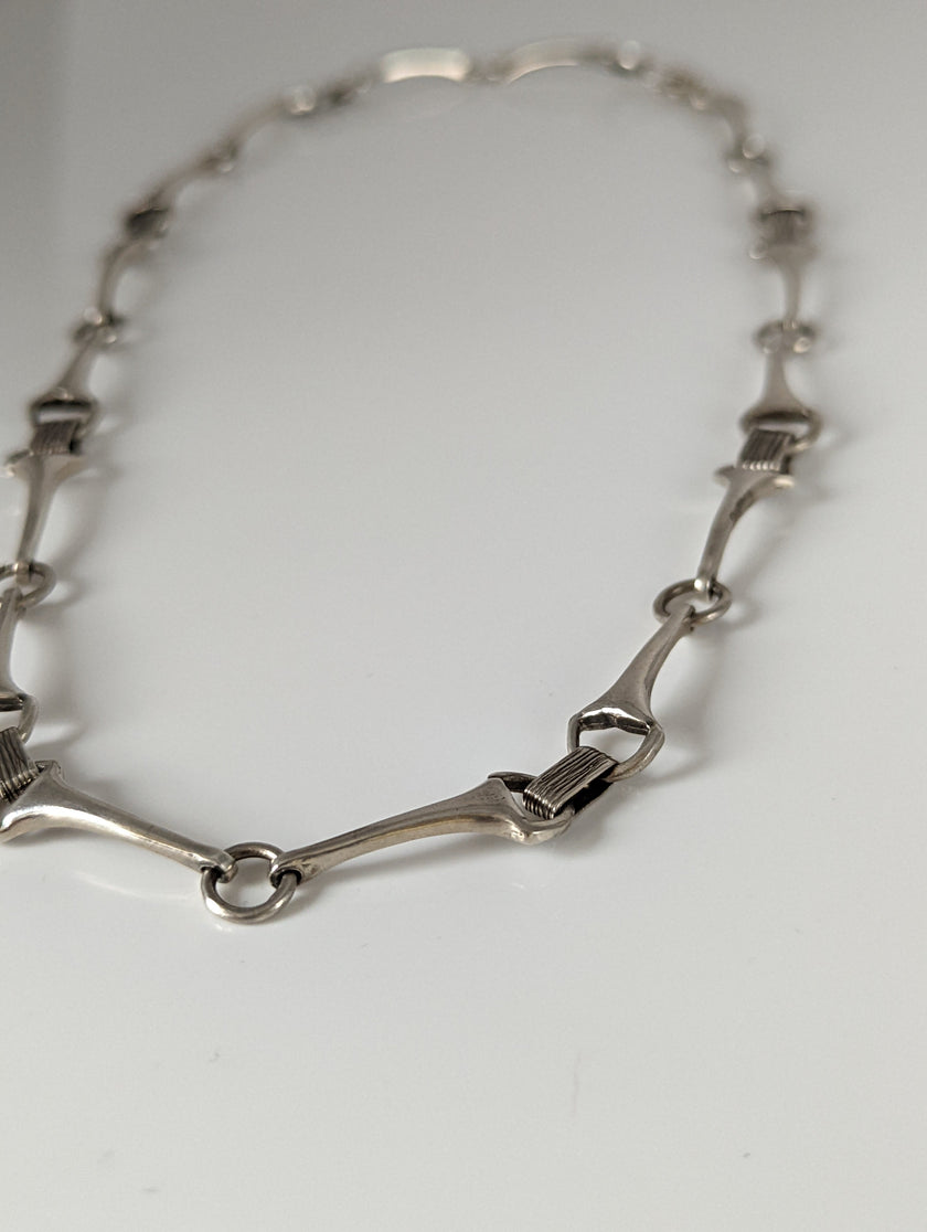Silver Steed All About Snaffle 1 Necklace