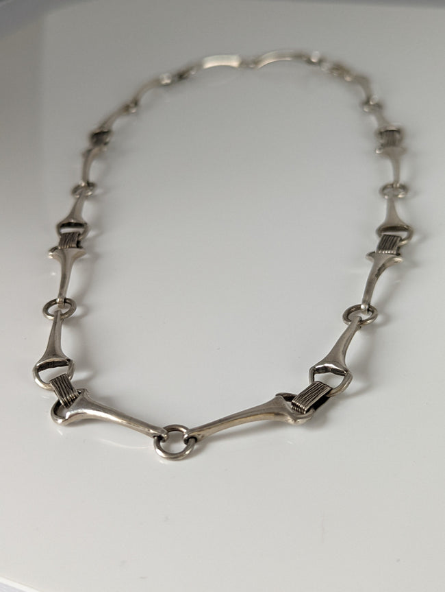 Silver Steed All About Snaffle 1 Necklace