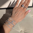 Sterling Zilver Klaver Armband