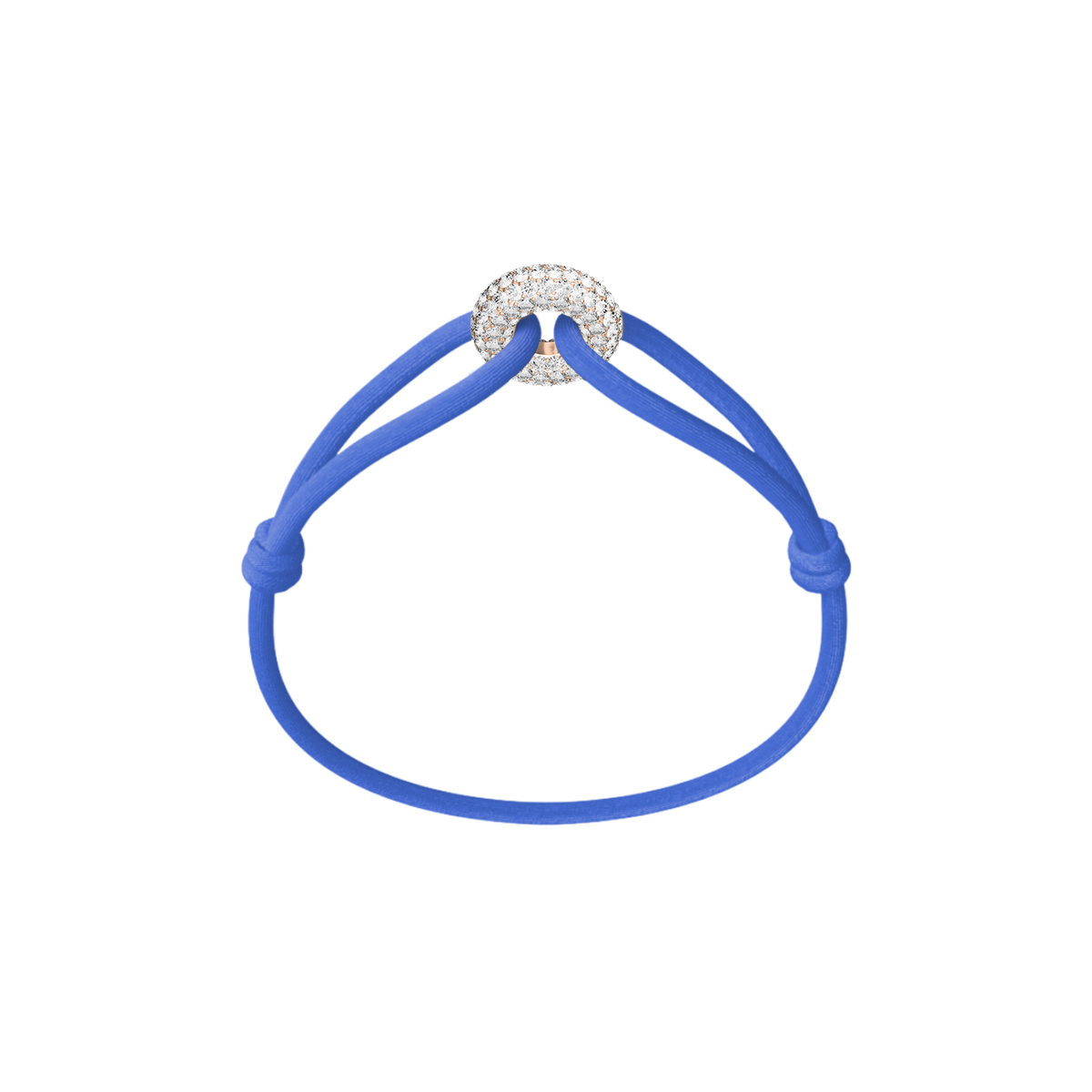 Rose Soho Pavé Cord Bracelet