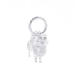 Pomeranian Personalised Silver Dog Tag Necklace