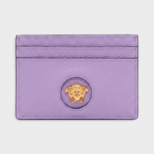 Medusa Card Case Lilac Gold