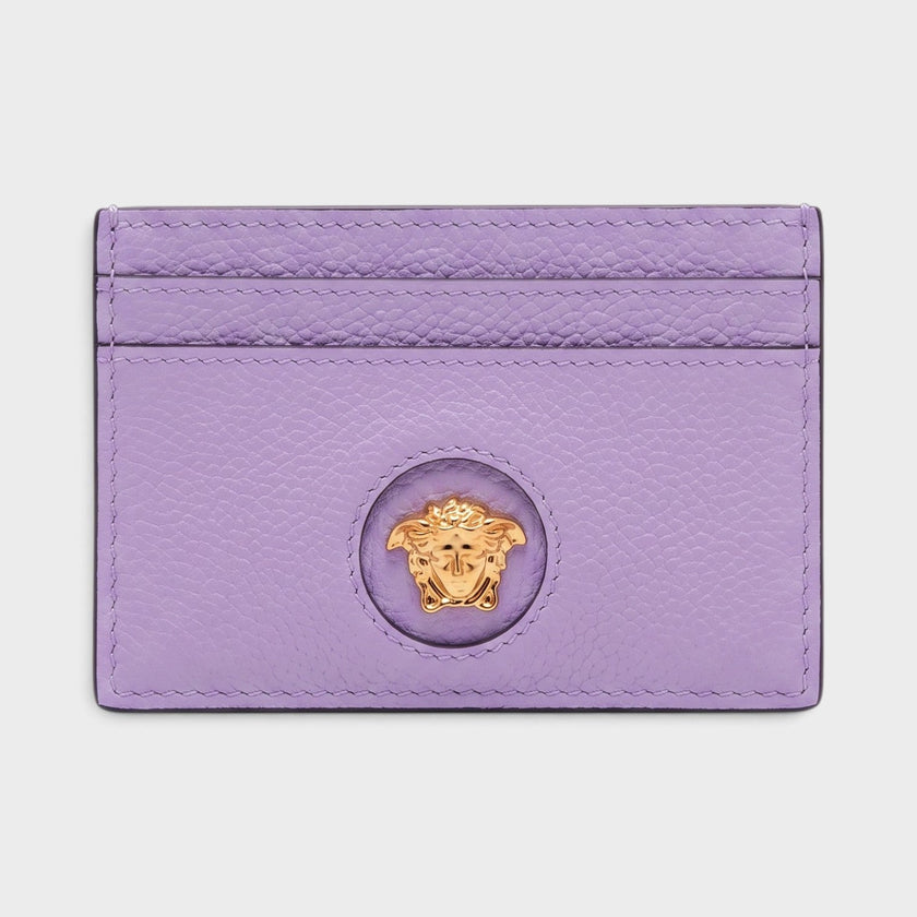 Medusa Card Case Lilac Gold