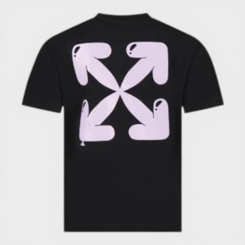 Kids Balloon Art Arrow Basic Fit Tee Black