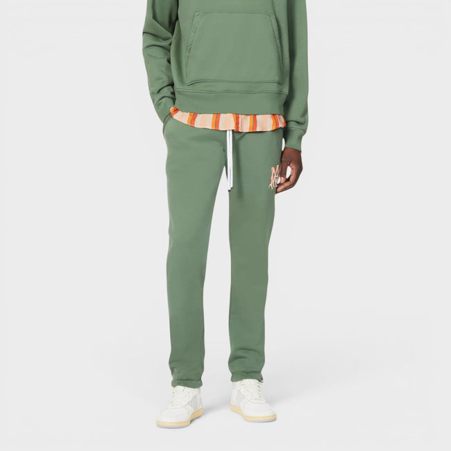 Watercolour MA Sweatpant Green Peach