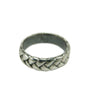 925 Silver Plaited Mane Ring – Handmade Equestrian Band for Him & Her