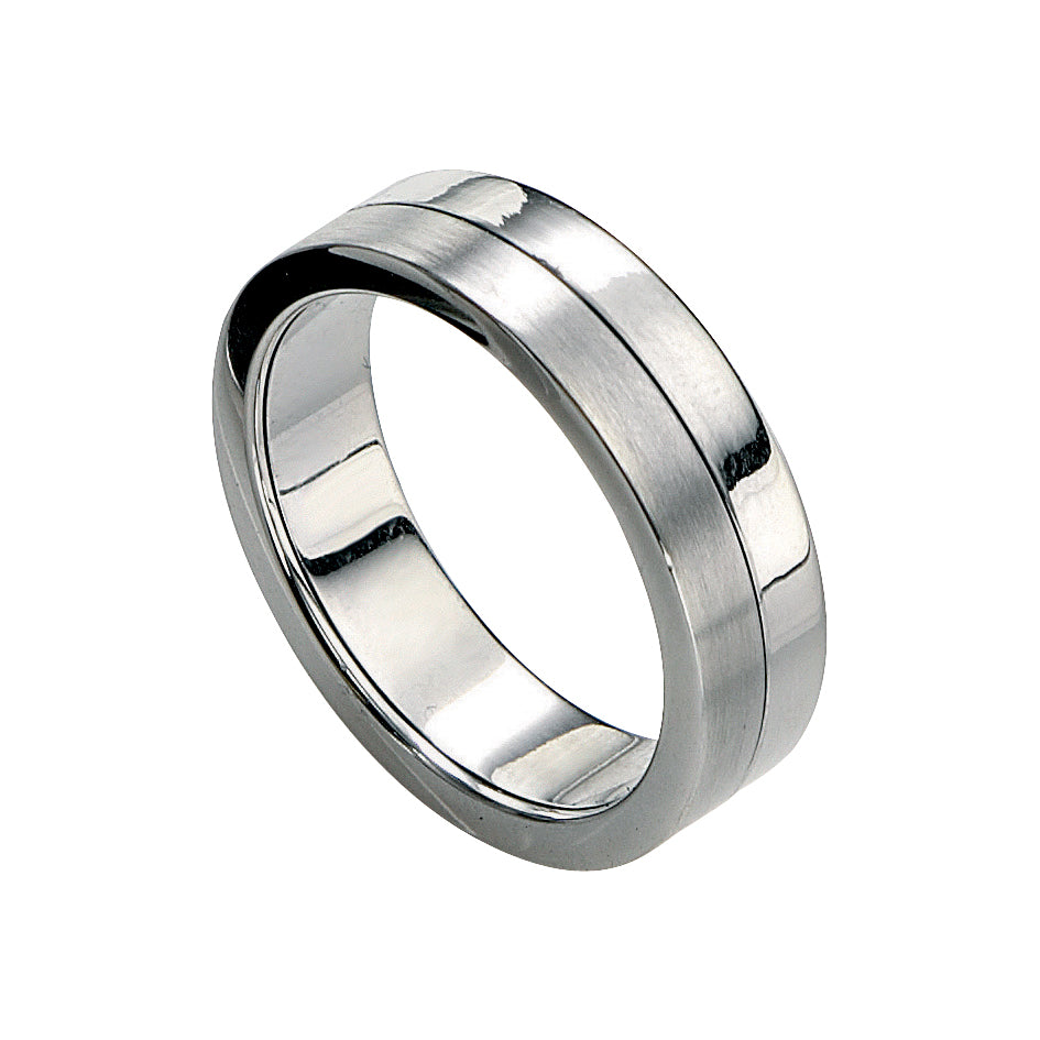 Fred Bennett Two Tone Spinning Band Ring