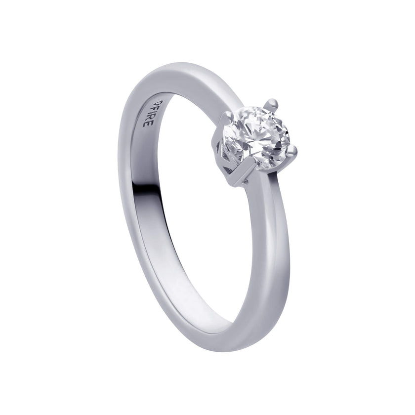 Diamonfire Four Claw Carat Ring