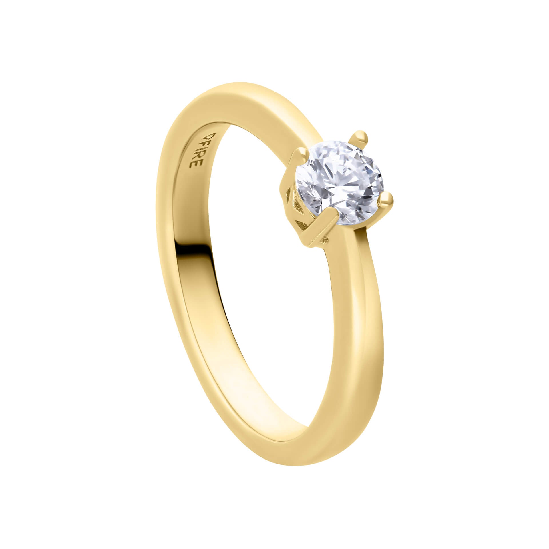 Diamonfire Four Claw Carat Ring