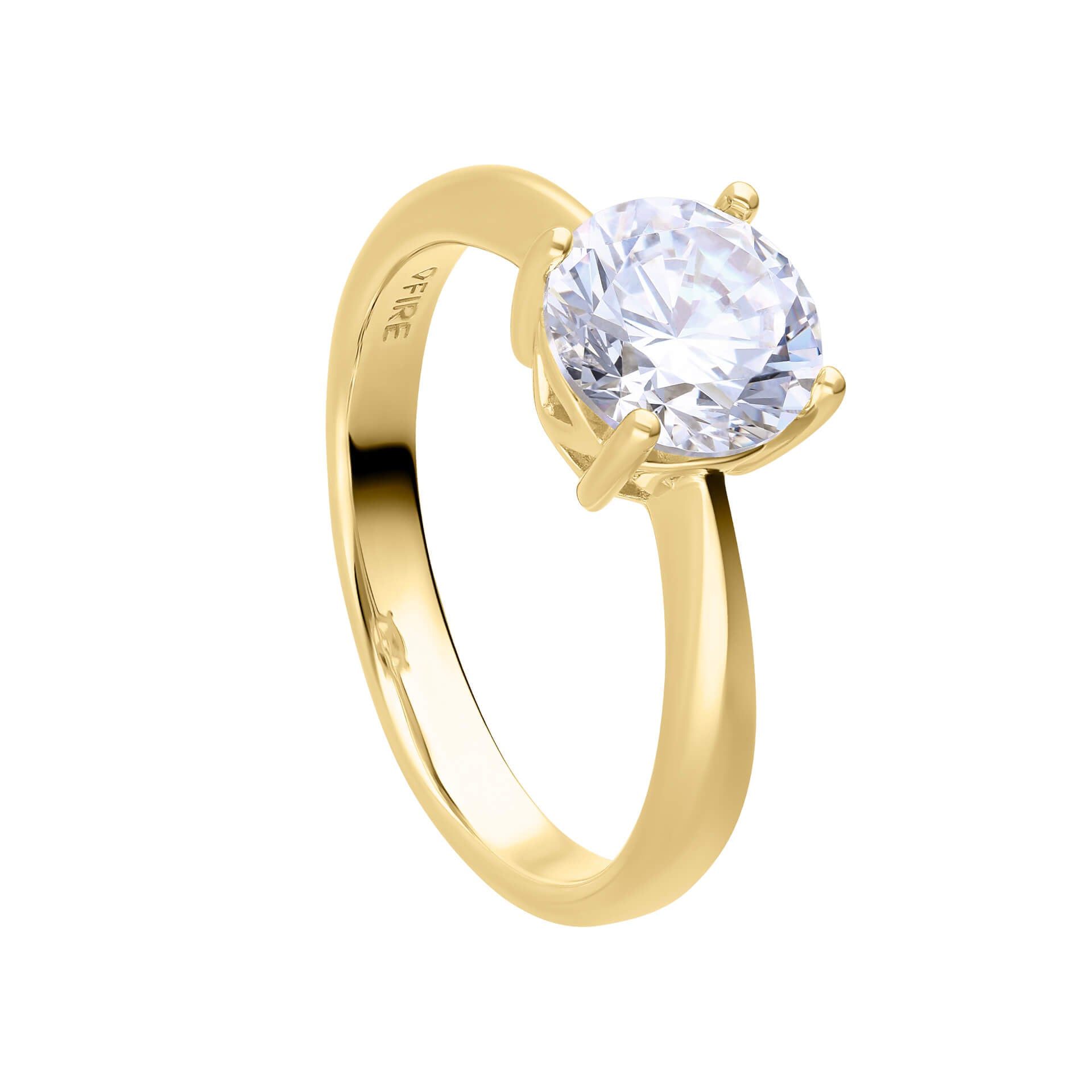 Diamonfire Four Claw Carat Ring