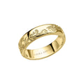 Laura Ashley Silver Farlington Flowers Band Ring