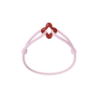 Red Clover Cord Bracelet