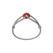 Red Soho Cord Bracelet