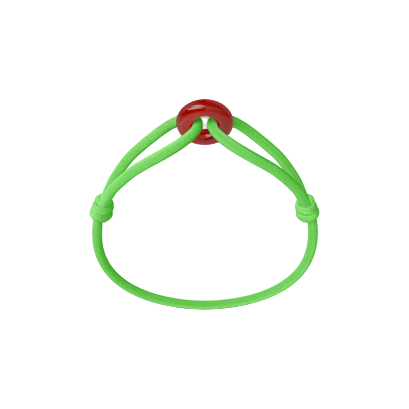 Red Soho Cord Bracelet