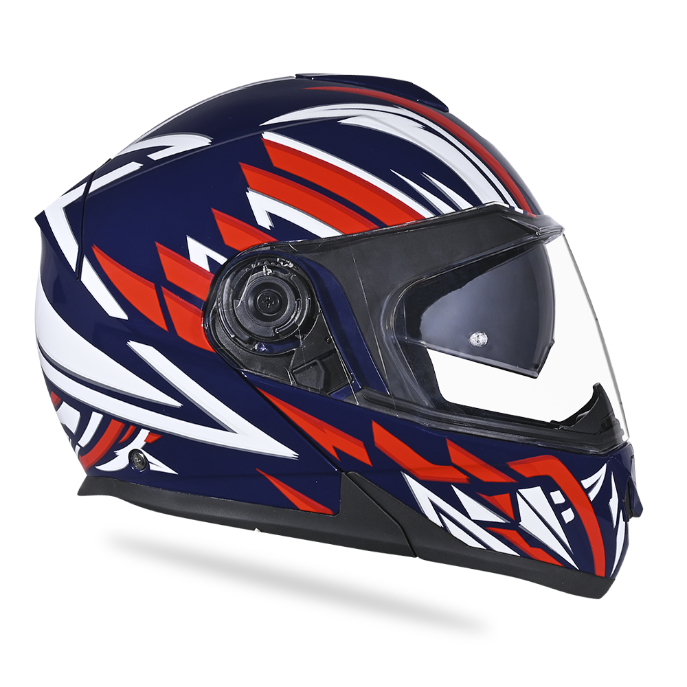 Daytona Glide Modular Motorcycle Helmet - DOT & ECE Approved, Bluetooth Ready, Dual Visor, Men/Women/Youth - W/ Liberty